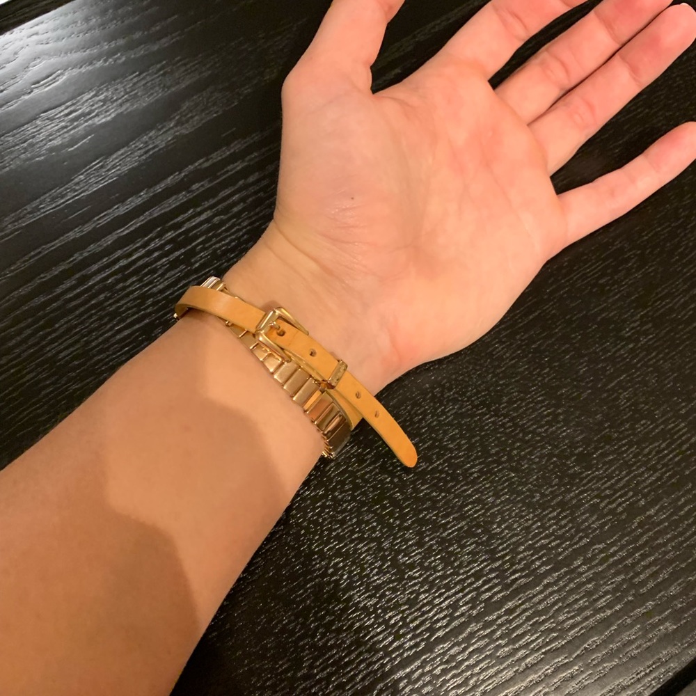 Michael Kors Rose Gold Wrap Bracelet - Picture 2 of 4